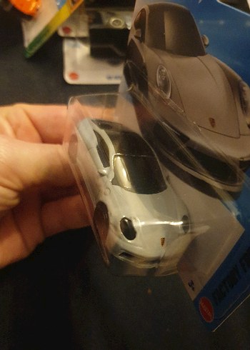 Hot Wheels Gri Porsche 911 Carrera T Oyuncak Araba - Görsel 2