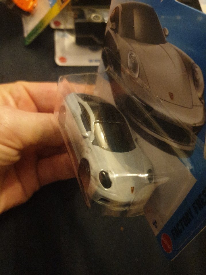 Hot Wheels Gri Porsche 911 Carrera T Oyuncak Araba - Görsel 2