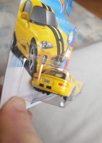 Hot Wheels Sarı Oyuncak Araba - Dodge Viper GTS - Görsel 3