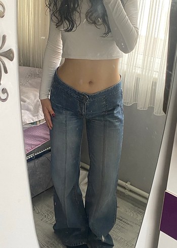 düşük bel jean