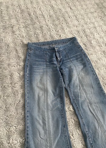 s Beden düşük bel jean