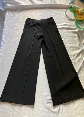 Siyah Kadın Kumaş Pantolon - Görsel 2