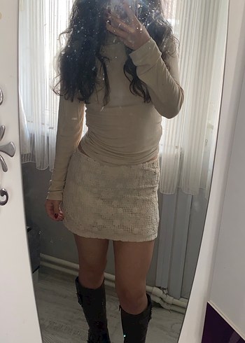 s Beden h&m Mini Etek