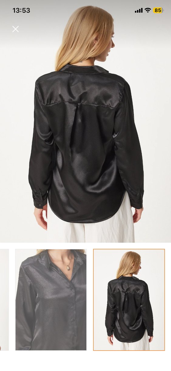 Saten gömlek - Görsel 2
