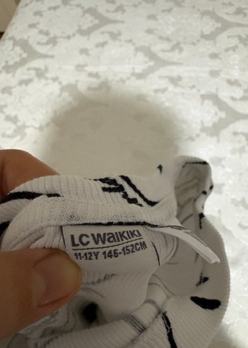 Kız Çocuk Gri Baskılı Uzun Kollu Tişört - Görsel 3