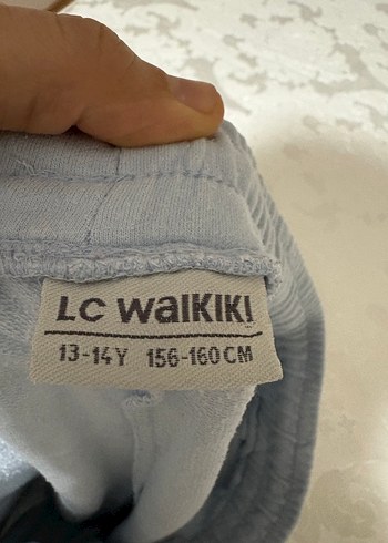 Gri Kadın Keten Bol Kesim Eşofman Altı - Görsel 3