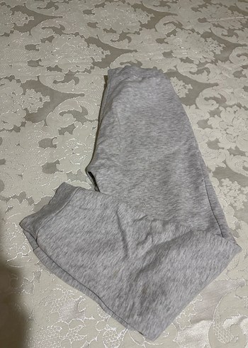 Gri Kadın Salaş Midi Eşofman Altı - Görsel 2