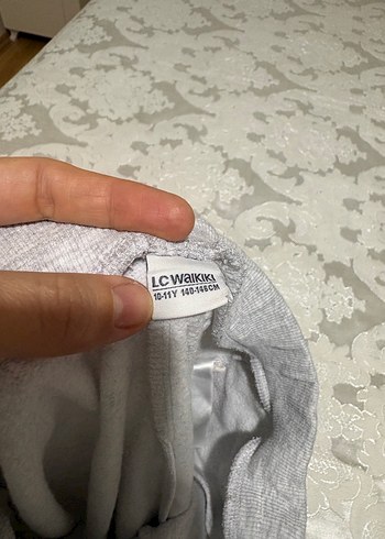 Gri Kadın Salaş Midi Eşofman Altı - Görsel 3