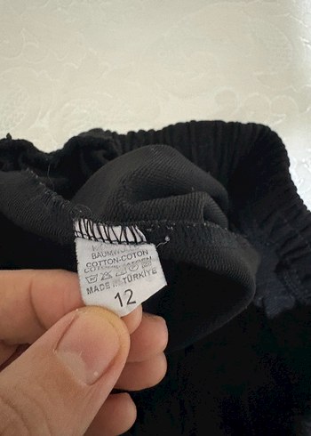 Siyah Salaş Kadın Eşofman Altı - Görsel 4