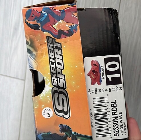 26 Beden kırmızı Renk Skechers çocuk sandalet