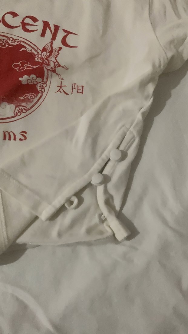 Bershka Beyaz Baskılı Kadın Tişört - Görsel 3