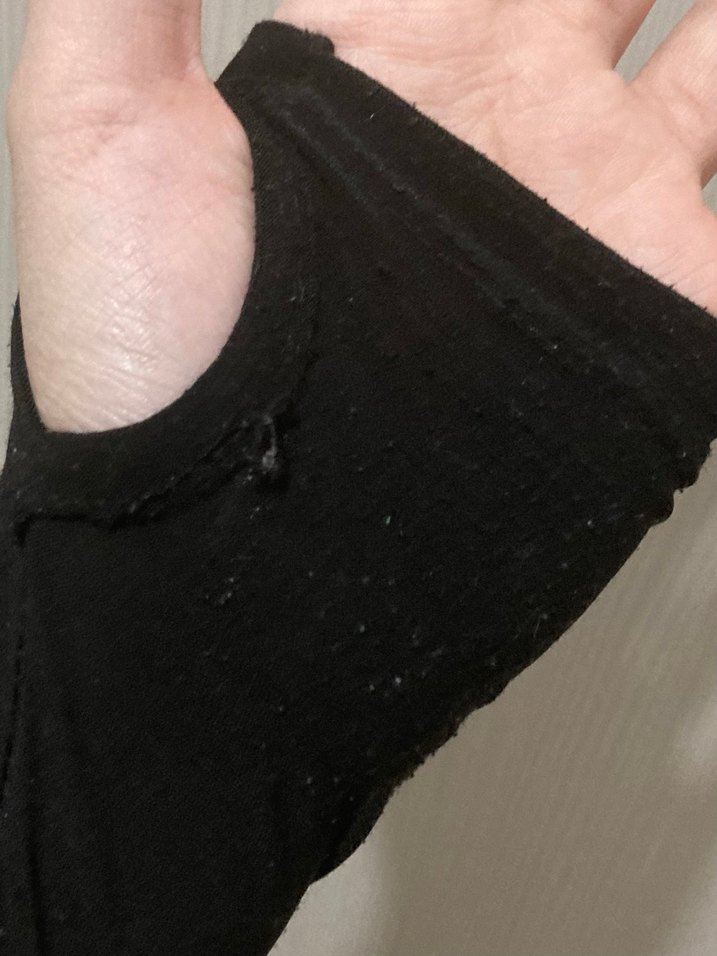 Siyah Straplez Street Wear Crop Top - Görsel 5