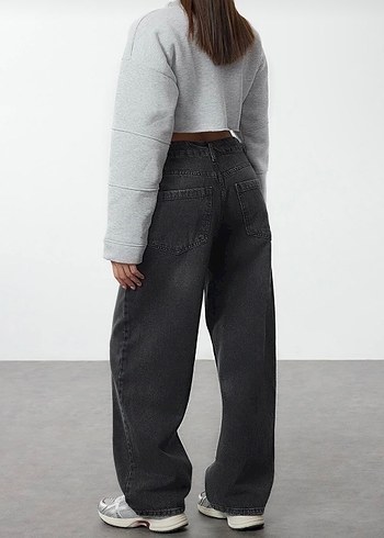 Yırtık detaylı jean - Görsel 5