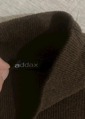 Kahverengi Balıkçı Yaka Kadın Kazak - Görsel 4