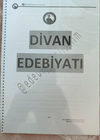 Divan Edebiyatı Sınav Hazırlık Notları