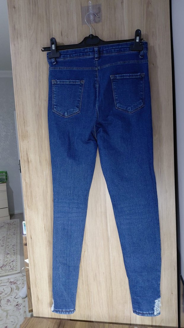 Mavi Kadın Midi Boy Denim Jean - Görsel 2