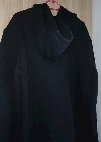 Siyah Kadın Uzun Kollu Baskılı Sweatshirt - Görsel 2