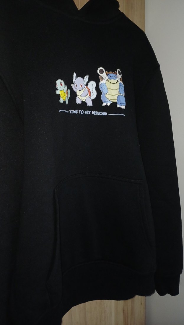 Siyah Kadın Uzun Kollu Baskılı Sweatshirt - Görsel 3