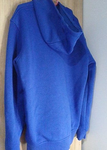 Rahat Kesim Mavi Baskılı Sweatshirt - Görsel 3