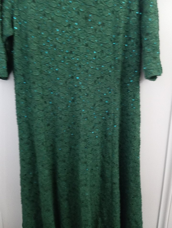 Örgü, Uzun Kollu, Midi Hamile Tunik - Görsel 2