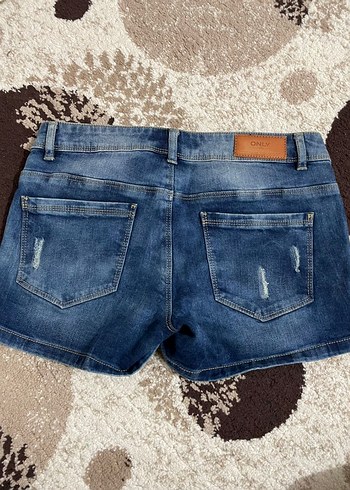 Only ONLY Lacivert Mini Denim Şort