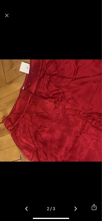 xs Beden Twist kırmızı pantolon