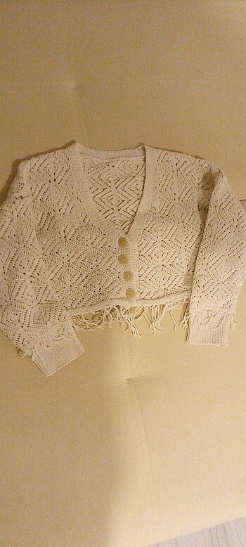 Crop hırka 