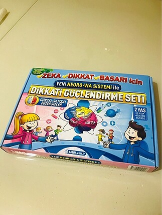 2 yaş dikkat güçlendirme seti
