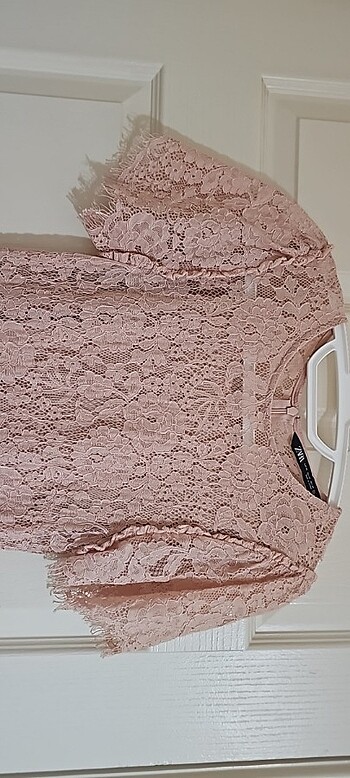 Zara Zara dantelli elbise