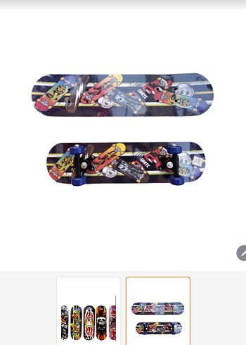 Renkli Çocuk Kaykay - Görsel 2