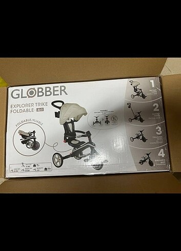 Diğer Beden GLOBBER 4 in 1 Bebek Bisikleti 