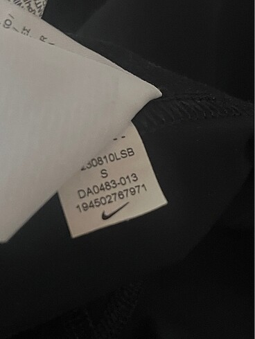 s Beden siyah Renk Nike tayt