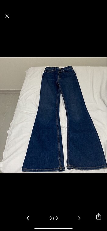 Zara ispanyol paça jean