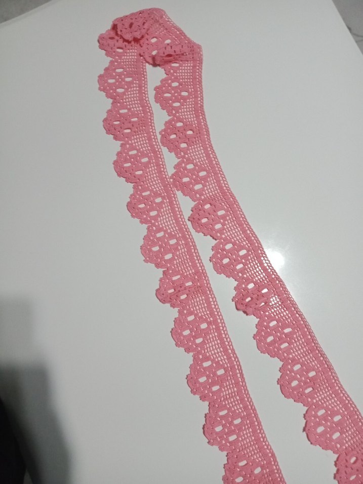 Pembe Bohem Dantel Şerit - Görsel 2