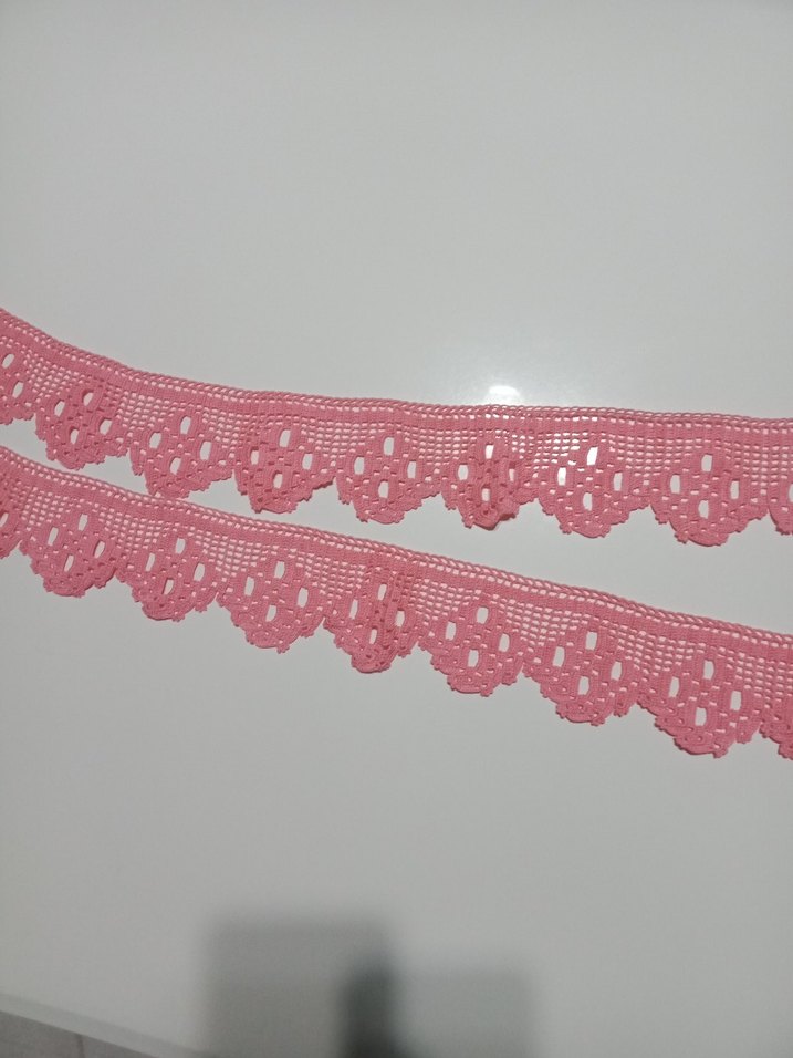 Pembe Bohem Dantel Şerit - Görsel 3