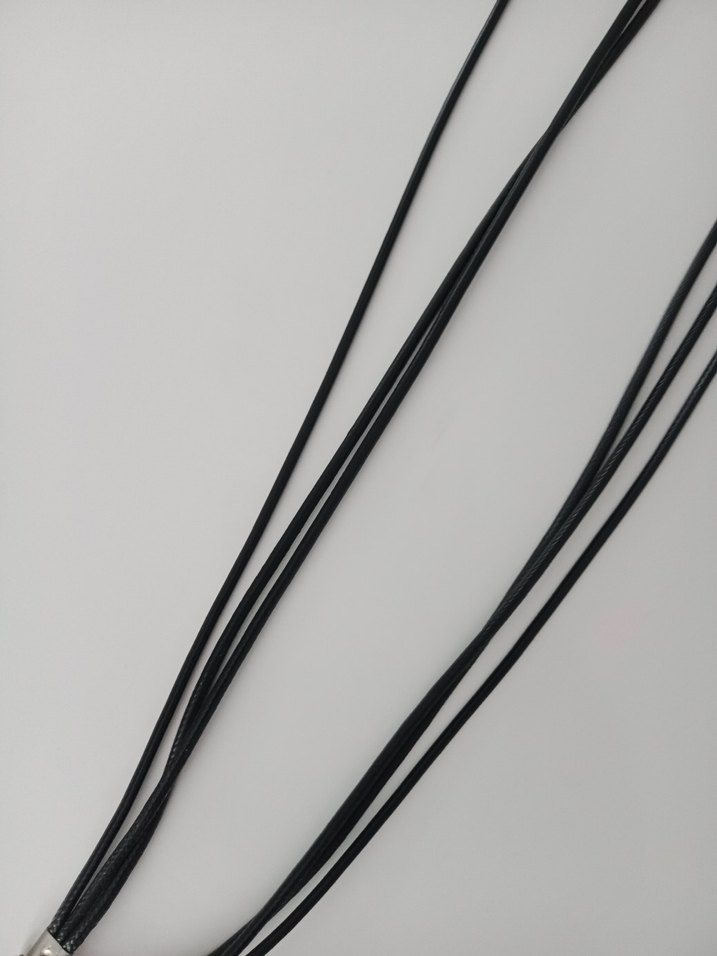 Yılan Desenli Kahverengi Uzun Kadın Kolye - Görsel 2