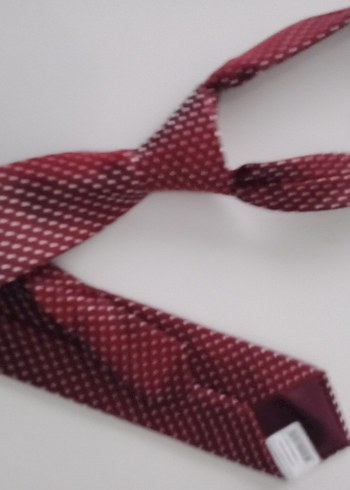 Bordo Erkek Kravat - Görsel 3