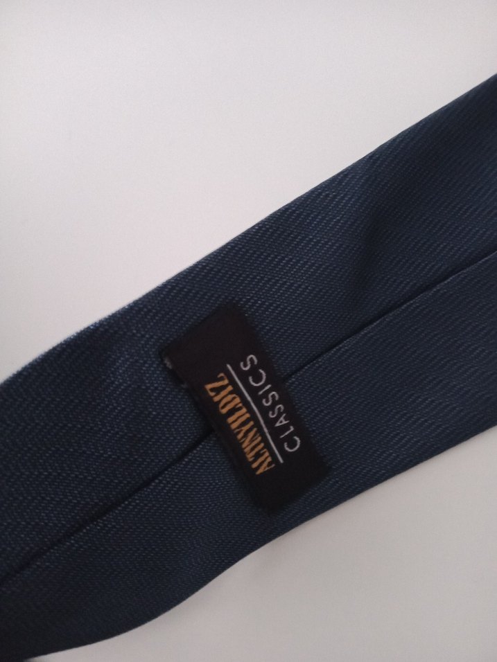 Lacivert Basic Erkek Kravat - Görsel 2