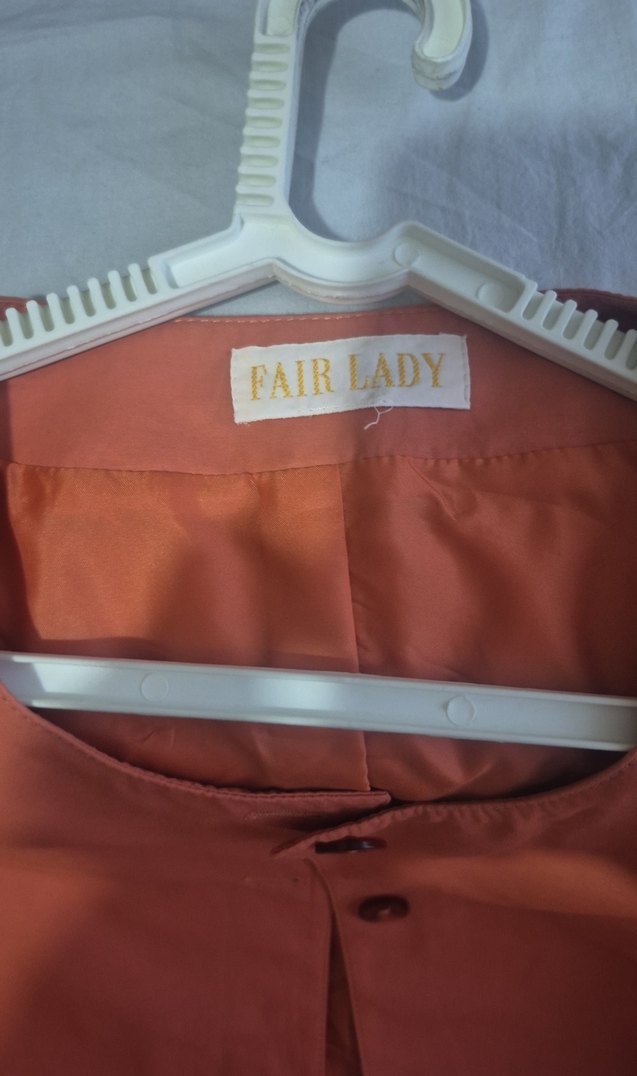 Düğmeli  Kavuniçi Ceket - Görsel 2