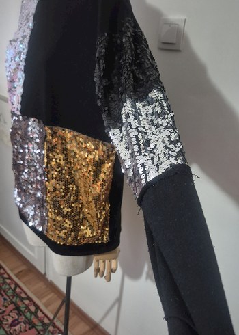 Kadın çok renkli payetli Pullu Işıltılı
 Switshort - Görsel 3