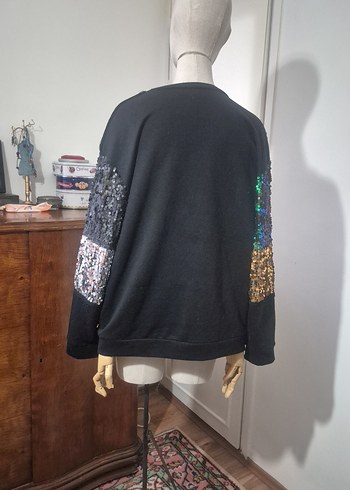 Kadın çok renkli payetli Pullu Işıltılı
 Switshort - Görsel 4