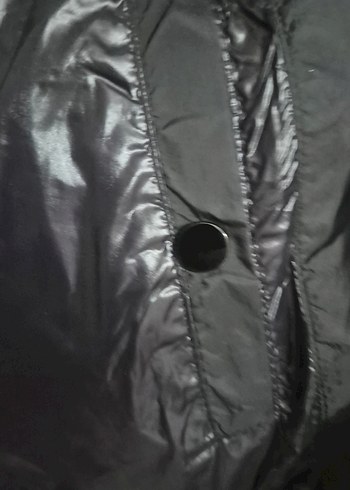 Zara Siyah Kadın Uzun Kışlık Ceket - Görsel 4