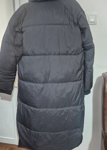 Zara Siyah Kadın Uzun Kışlık Ceket - Görsel 2