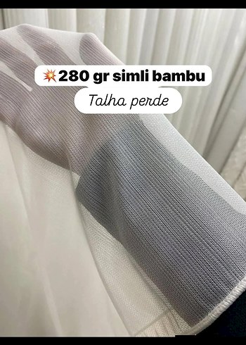 Beyaz Gri Baskılı Modern Perde - Görsel 3