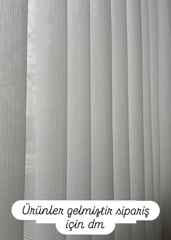 Beyaz Gri Baskılı Modern Perde - Görsel 2