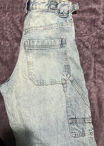 bershka bol kesim baggy açık kot - Görsel 3