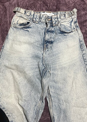 bershka bol kesim baggy açık kot - Görsel 2