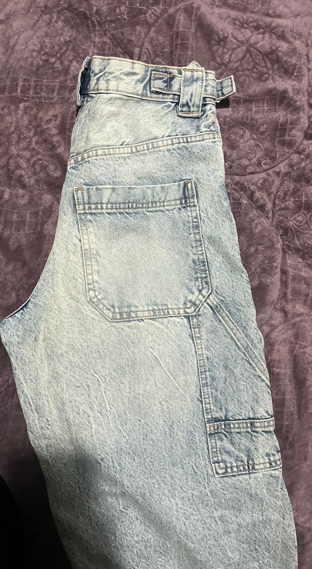 bershka bol kesim baggy açık kot - Görsel 3