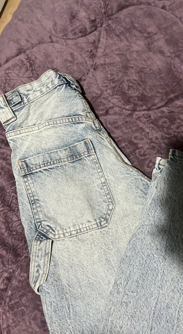 bershka bol kesim baggy açık kot - Görsel 4