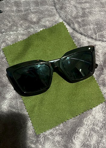 Parlak Kahverengi Kadın Güneş Gözlüğü - Görsel 2